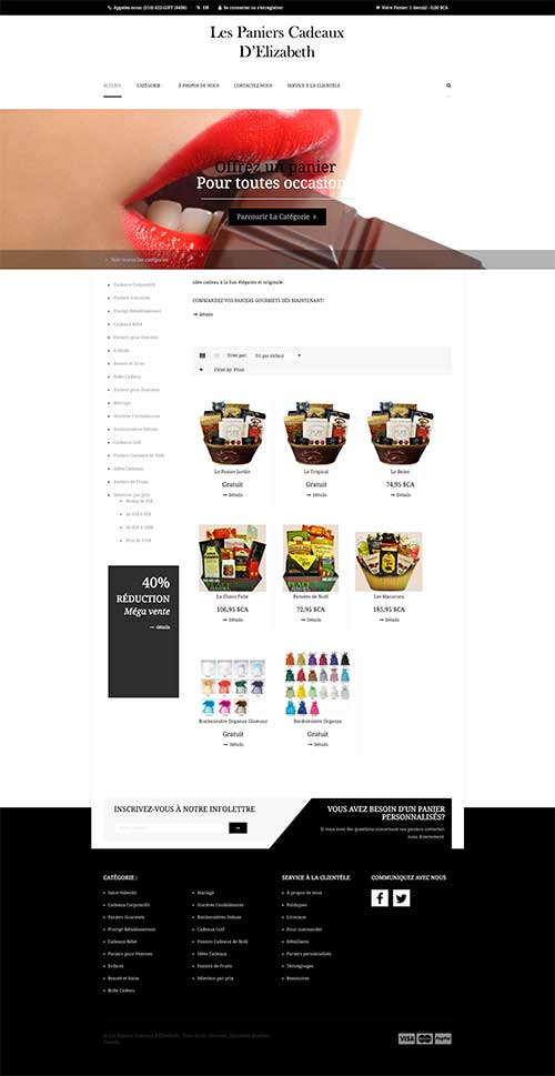 Les Paniers Cadeaux D'Elizabeth